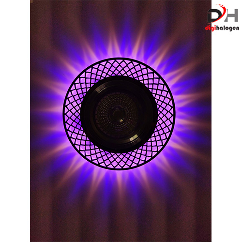 هالوژن کریستالی با رویه استیل اس اچ لایتینگ کد 601 (SH.LIGHTING)
