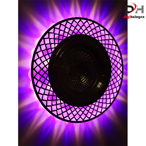 هالوژن کریستالی با رویه استیل اس اچ لایتینگ کد 601 (SH.LIGHTING)