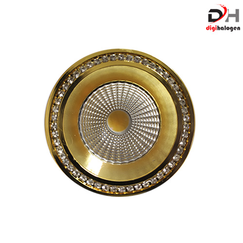 هالوژن پارکتی نگین دار اس اچ لایتینگ مدل ns102 طلایی (SH.LIGHTING)