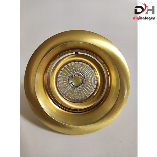 هالوژن تمام آلومینیومی اس اچ لایتینگ کد TM304 طرح طلایی (SH.LIGHTING)
