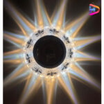 هالوژن کریستالی دو رنگ کد 303