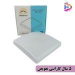 پنل توکار20 در 20 سقفی 24 وات مدل بدنه سفید برنا سبلان نور