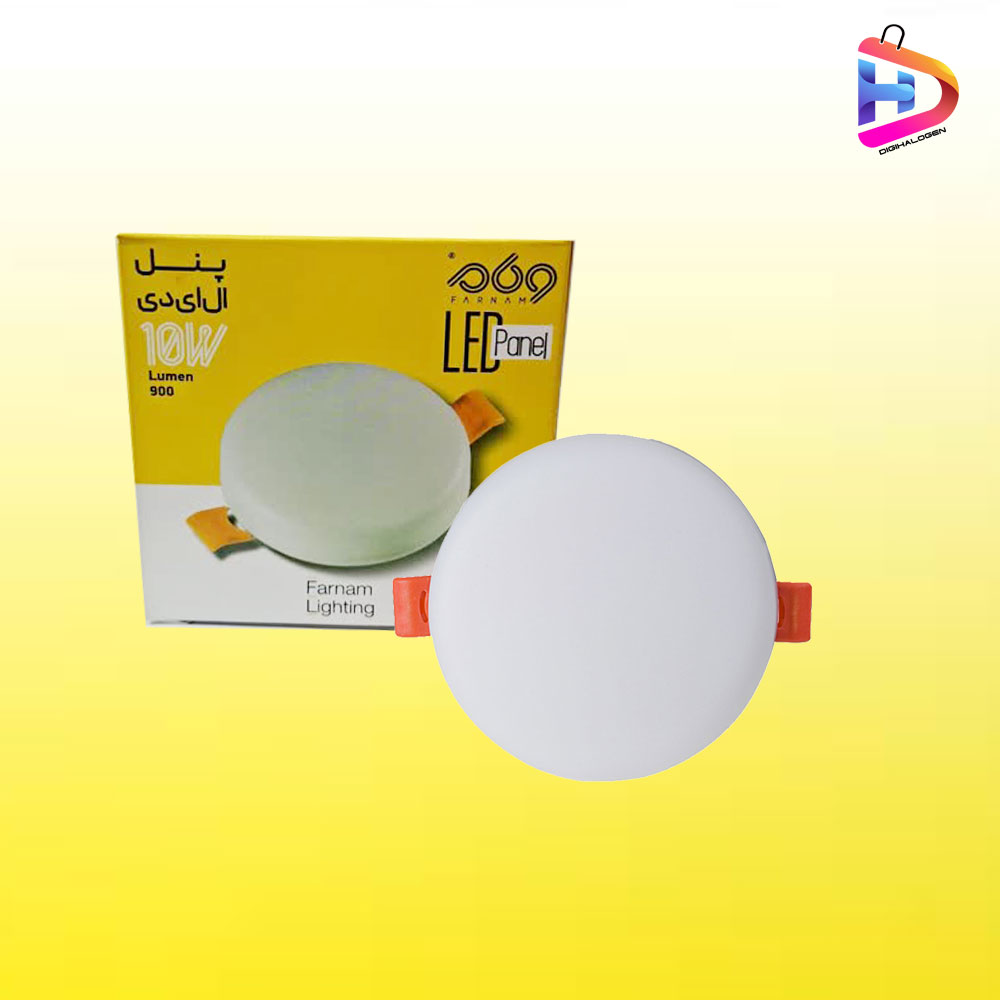 پنل سقفی سایز شو فول لایت مهتابی توکار 10 وات فرنام