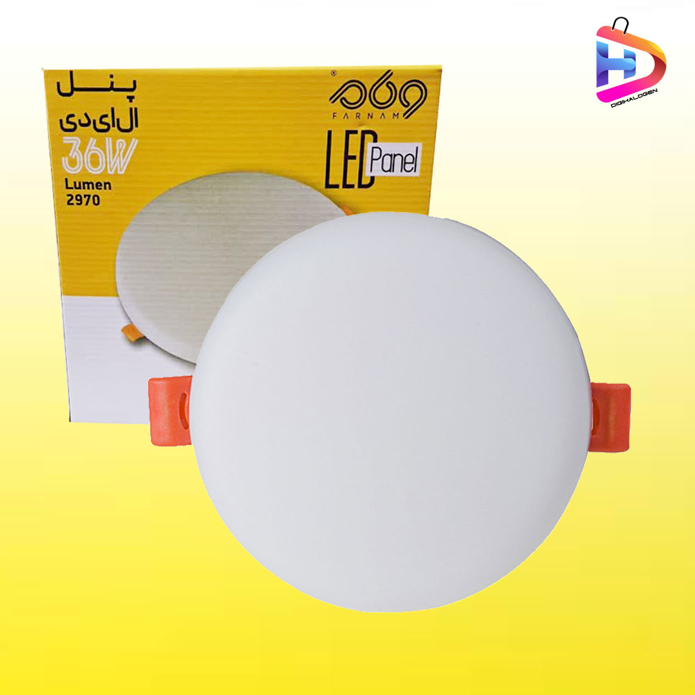 پنل سقفی فول لایت مهتابی توکار 36 وات فرنام