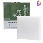 پنل سقفی فول لایت مربع مهتابی روکار 48 وات شارولایت