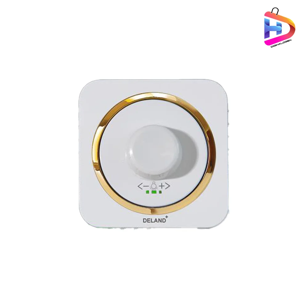 دیمر لامپ دلند مدل آدا سفید زه طلایی